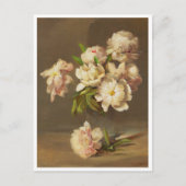 Peonies in einer Vase, Charles Ethan Porter Postkarte (Vorderseite)