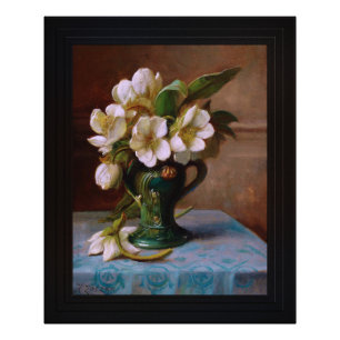 Peonies in einer Vase von Hans Zatzka Fotodruck
