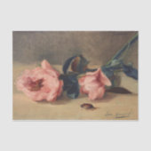 Peonies & June Bug von Eva Gonzales Seidenpapier (Vorderseite)