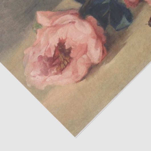 Peonies & June Bug von Eva Gonzales Seidenpapier (Ausschnitt)