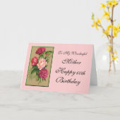 Peonies Karte (Gelbe Blume)