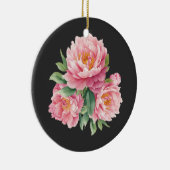Peonies Keramik Ornament (Rechts)