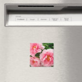Peonies Magnet (In Situ (Geschirrspüler))