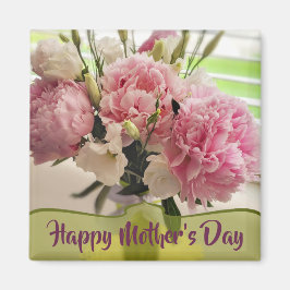 Peonies Mother Day Floral Magnet