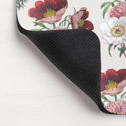 Peonies Mousepad (Ecke)