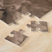 Peonies Multiple in Sepia Puzzle (Seite)