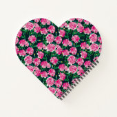 Peonies. Notizblock (Rückseite)