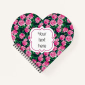 Peonies. Notizblock (Vorderseite)