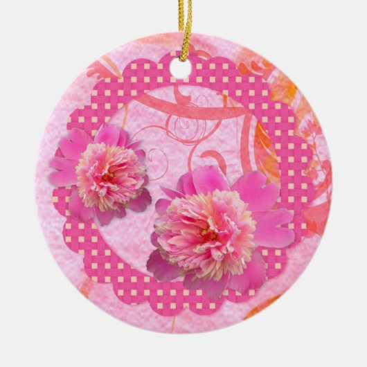 Peonies Ornament (Vorne)