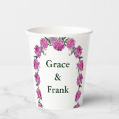 Peonies. Pappbecher (Vorderseite)