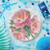 Peonies Pappteller (Party)