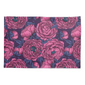 Peonies Pillow Case Kissenbezug (Rückseite-Links)