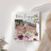 Peonies Pink Burgundy Blütenblume Verlobung hinzuf