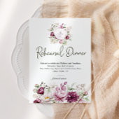 Peonies Pink Burgundy Probe Dinner