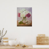 Peonies - Poster (Küche)
