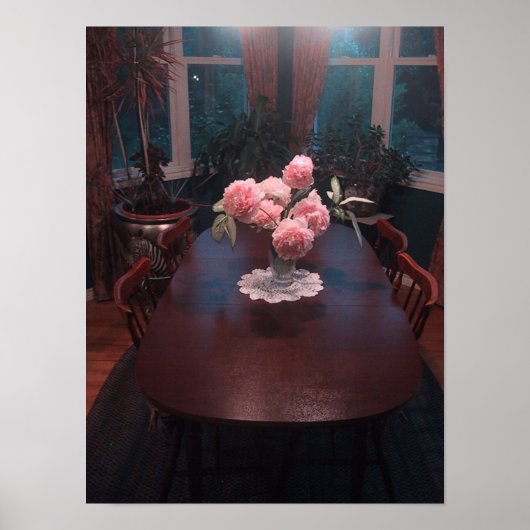 Peonies Poster (Vorne)