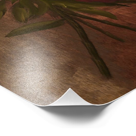 Peonies Poster 11x14 (Ecke)