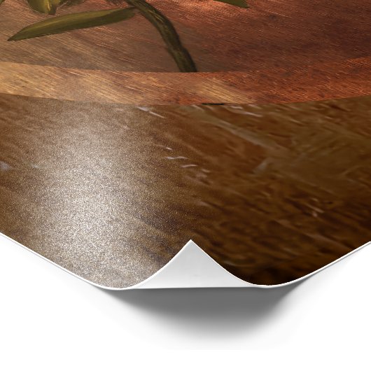 Peonies Poster 12x16 (Ecke)