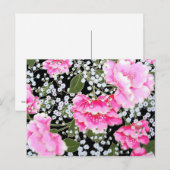 Peonies Postkarte (Vorne/Hinten)