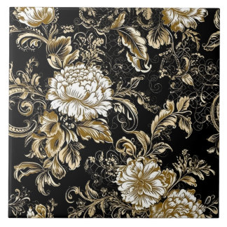Peonies Premium Luxe Tiles Fliese