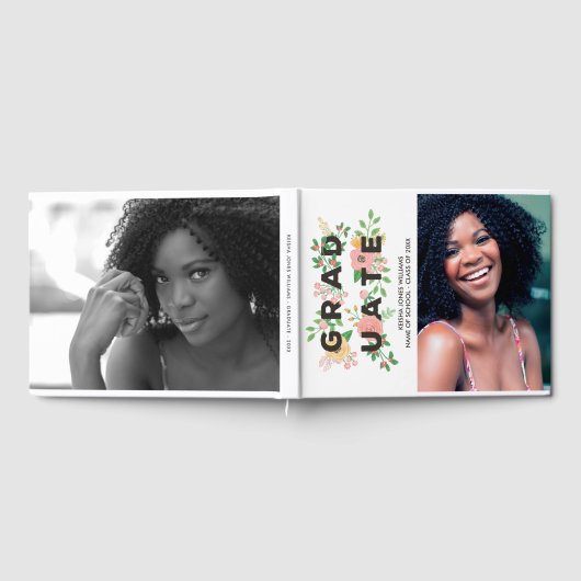 Peonies & Rose Blumenstudium - Foto Gästebuch (Voll)