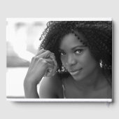 Peonies & Rose Blumenstudium - Foto Gästebuch (Rückseite)