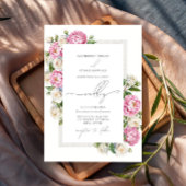 Peonies & Rose Florenz Einladung