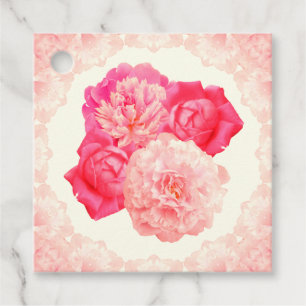 Peonies & Rose Geschenke für Tags Besondere Anlass Geschenkanhänger