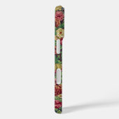 Peonies & Rose, Vintage Barockblumenmuster Case-Mate iPhone Hülle (Rückseite / Rechts)