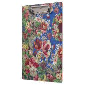 Peonies & Rose, Vintage Barockblumenmuster Klemmbrett (Links)