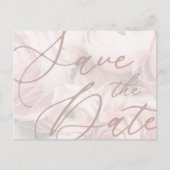 Peonies Save the Date Vorlage (Vorderseite)