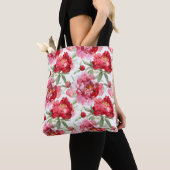 Peonies Schulter-Tasche Tasche (Von Nahem)