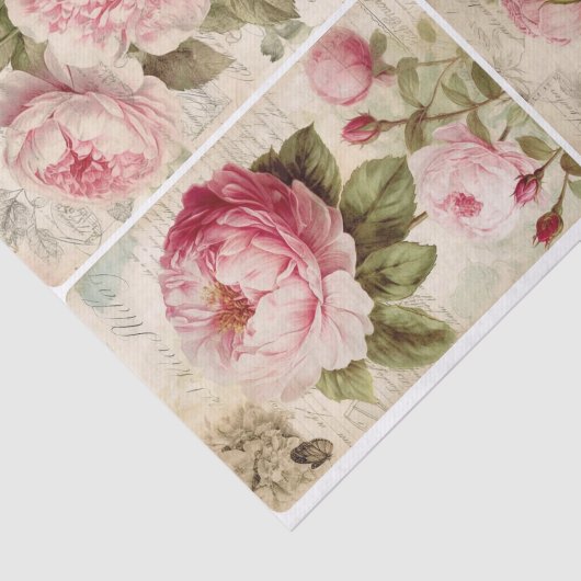 Peonies Seidenpapier (Ausschnitt)