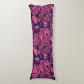 Peonies Seitenschläferkissen (Vorderseite Vertikal)