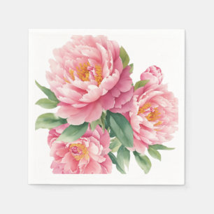 Peonies Serviette