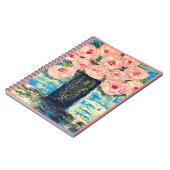 Peonies Spiral Notebook Notizblock (Linke Seite)