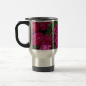 Peonies Stainless Steel Travel/Pendler Tasse (Links)