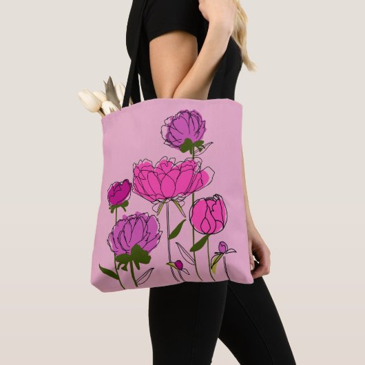 Peonies Tote Bag Tasche (Von Nahem)