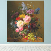 Peonies, Tulips, Rose und Ire - A. Bloemers Leinwanddruck (Insitu (Holzboden))