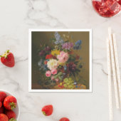 Peonies, Tulips, Rose und Ire - A. Bloemers Serviette (Beispiel)