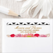 Peonies und Chevrons (Insitu)