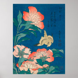 Peonies und Kanarische Inseln Poster