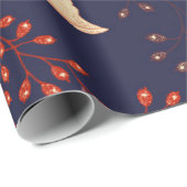 Peonies und Rose. Vintages, nahtloses Muster Geschenkpapier (Rolleneckpunkt)