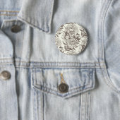 Peonies und Schmetterlinge blockieren den Druck, d Button (Beispiel)