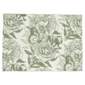 Peonies und Schmetterlinge blockieren den Druck, S Große Geschenktüte (Rückseite)