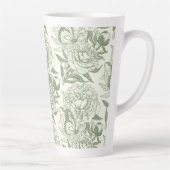 Peonies und Schmetterlinge blockieren den Druck, S Milchtasse (Rechts)