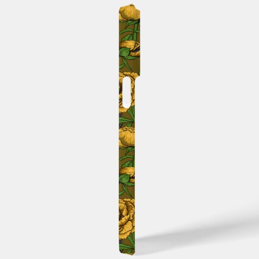 Peonies und Warnen Case-Mate iPhone Hülle (Rückseite / Rechts)