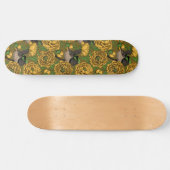 Peonies und Warnen Skateboard (Horizontal)
