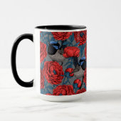 Peonies und Warnen Tasse (Links)