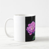 Peonies Vielen Dank Kaffeetasse (Links)